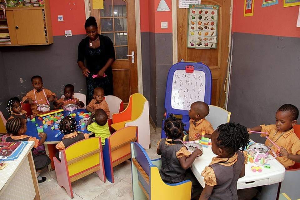 Daycare & Creche environment at Gifted Brains School