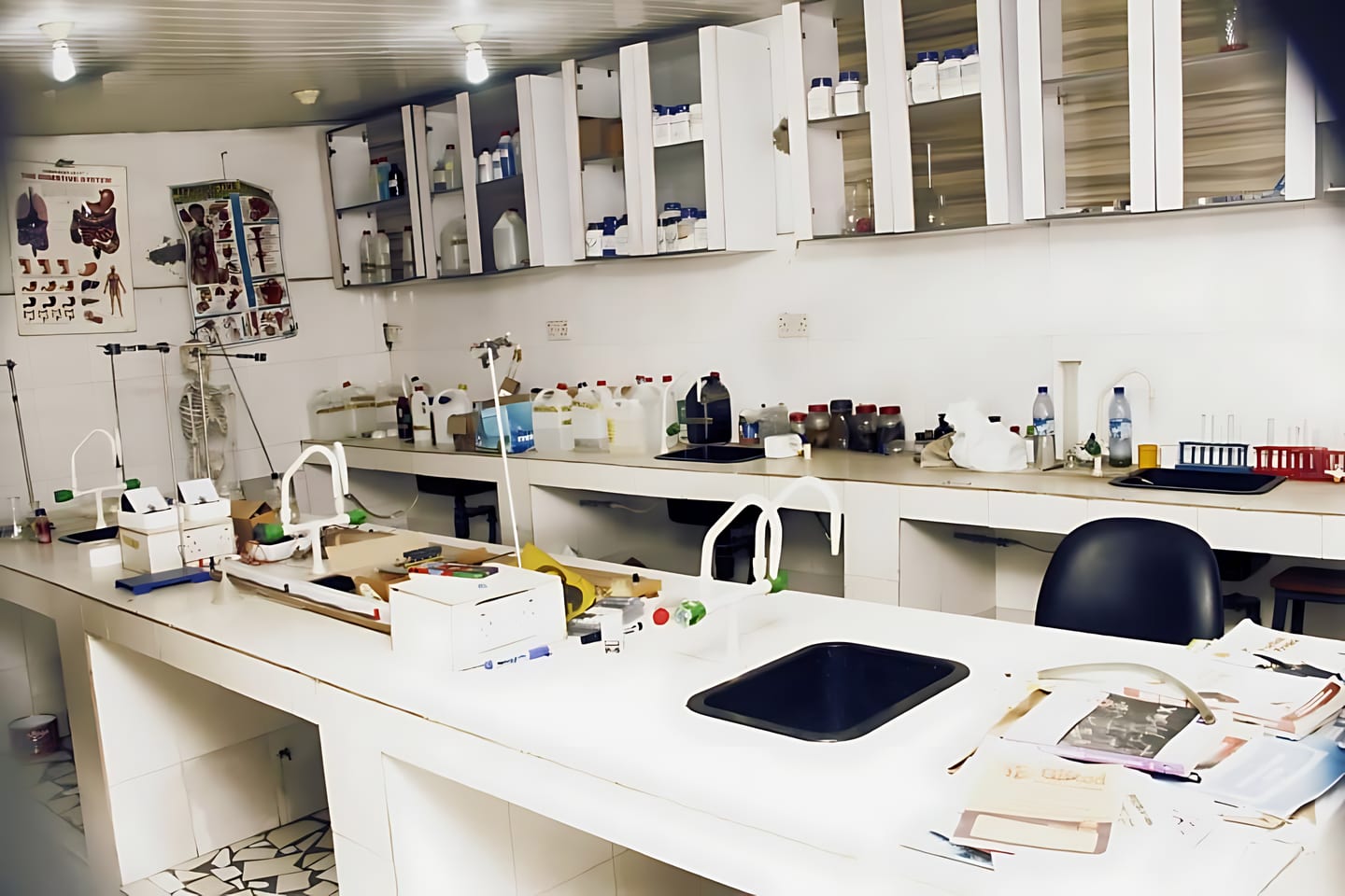 Functional Senior Science Laboratory at Gifted Brains School